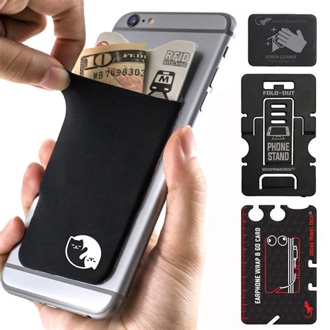 phone case with rfid card holder|rfid blocking card case.